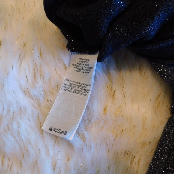 True Religion Glittery Navy Blue Pull-Over/Sweater - Picture 6 of 6